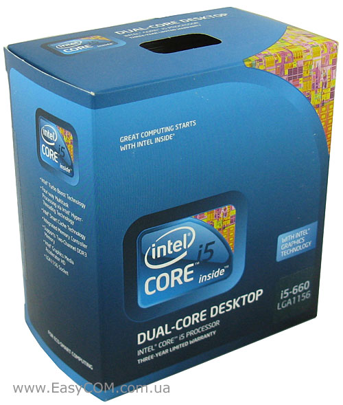 Тест процессора Intel Core i5-660